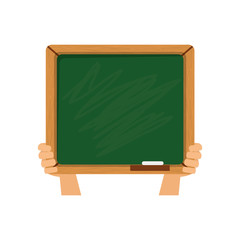 School blackboad isolated icon vector illustration graphic design