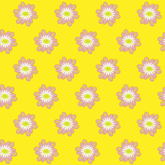 Fototapeta premium seamless flower pattern