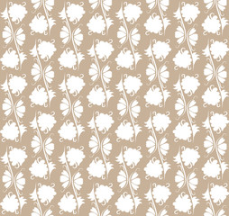 Simple flower pattern.