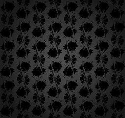 Simple flower pattern.