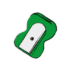 Sharpener school utensil icon vector illustration graphic design