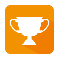 trophy winner isolated icon vector illustration design