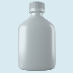 plastic bottle mockup