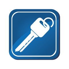 keys car vehicle icon vector illustration design