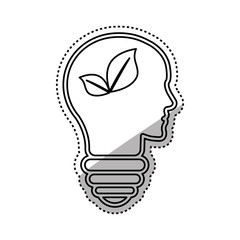 Green energy ecology icon vector illustration graphic design
