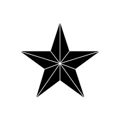 Star award medal icon vector illustration graphic design