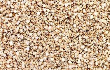 expanded buckwheat texture