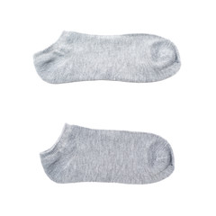 Low-cut ped sock isolated