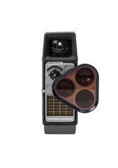 Fototapeta premium Retro video camera