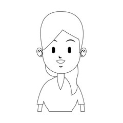 happy woman icon image vector illustration design 