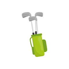 Golf game sport icon vector illustration graphic design