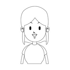 happy woman icon image vector illustration design 