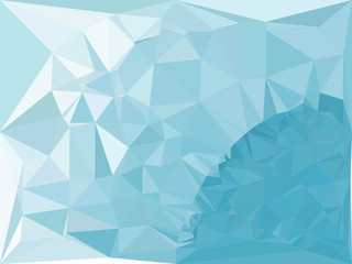 Abstract multicolor mosaic backdrop. Vector clip art.