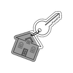 House real estate icon vector illustration graphic design