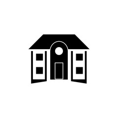 House real estate icon vector illustration graphic design