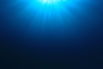 Underwater blue background © Richard Carey