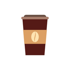 Delicious coffee drink icon vector illustration graphic design