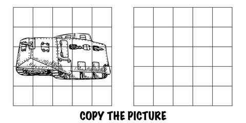 Copy The Picture of a military tank