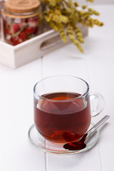 Cup of herbal tea
