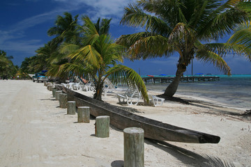 Caribbean beach / Ambergris Caye, Belize