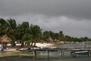 Before the storm / Ambergris Caye, Belize