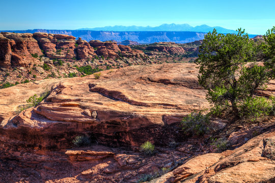 Hiking the beautiful, rough, and remote Elephant Hill Trail in the Needles District of the Canyonlands National Park in Utah, takes one to some spectacular land formations and scenic vistas.