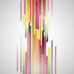 Abstract colorful line pattern background. Vector illustration.