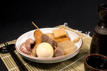 家庭で作る出汁のきいた関西風おでん