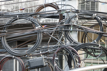 Cable clutter more traffic communication