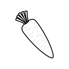 Fresh and healthy vegetable icon vector illustration graphic design