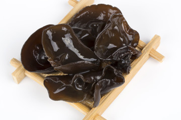 Cooking ingredient series black fungus.