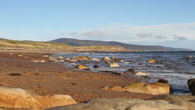 Beach at Brora Scotland