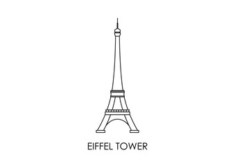 Landmark of France - Eiffel Tower Icon