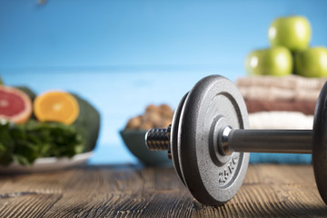 fitness and diet theme