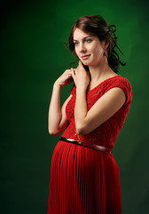 Fototapeta premium Pregnancy and expectation concept