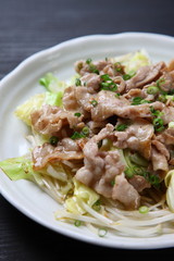肉野菜炒め