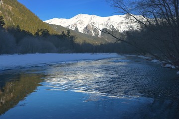 River in Caucasus