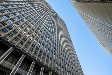 Office buildings in Osaka Japan