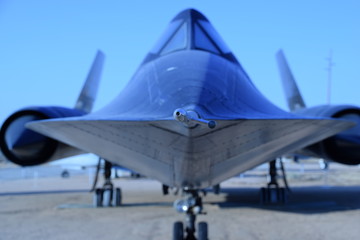 Fototapeta na wymiar Fastest Jet in the World SR-71