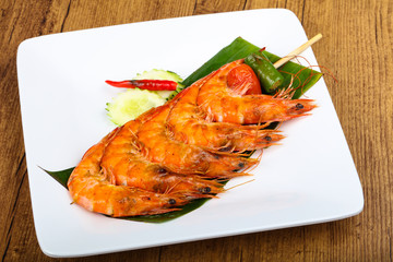 Prawn skewer