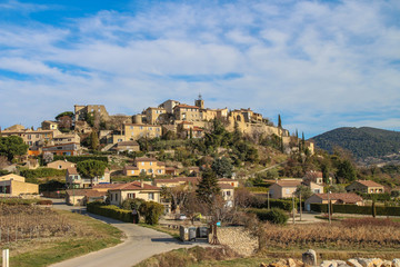 Obraz premium Village de Faucon dans le Vaucluse