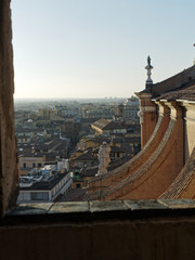 aerial view of bologna