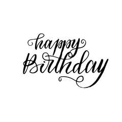 Hand drawn vector lettering print. 