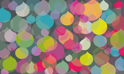 vector background with colored shapes