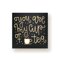 Lettering card - 
