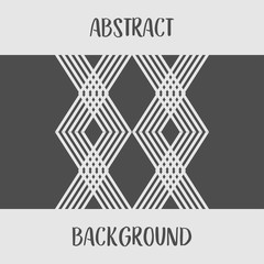 abstract grey geometric shape design logo background