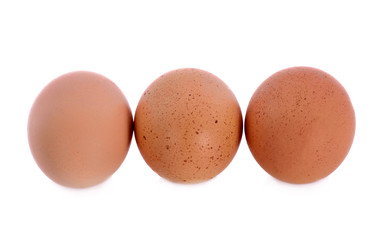 egg isolated on white background