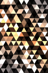 Triangular gradient background