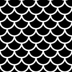 Black fish scale © tomozina1