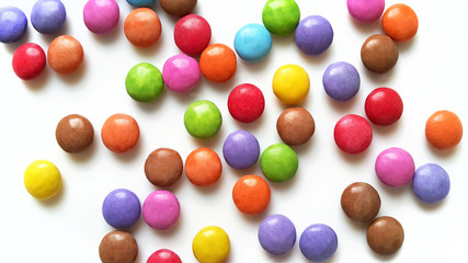 Fototapeta na wymiar Bright color candy